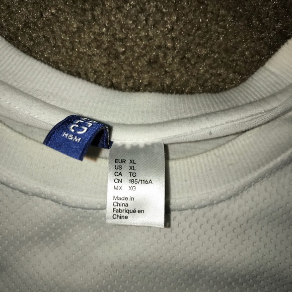 White Mesh Jersey - Picture 3 of 4